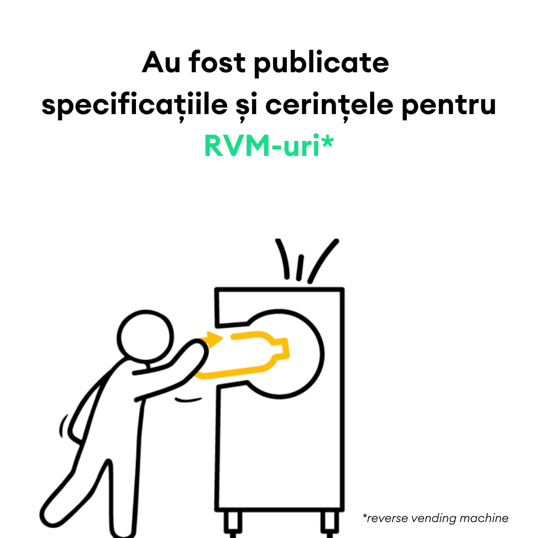 Au fost publicate specificațiile și cerințele pentru RVM-uri